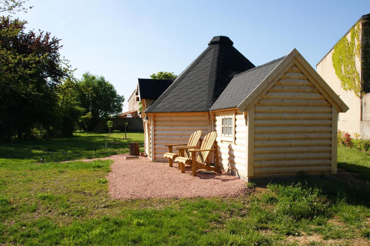 Les Cabanes Du Grand Nord Pradines  Екстер'єр фото